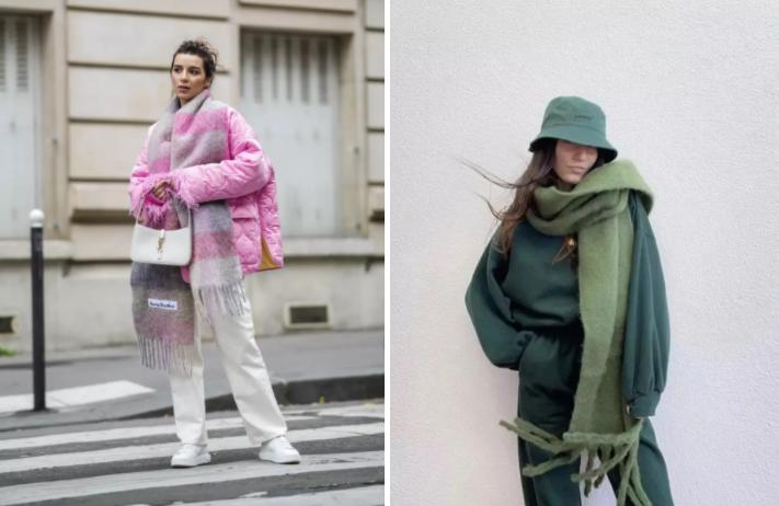 今年围巾流行款,今年冬天流行好看的围巾