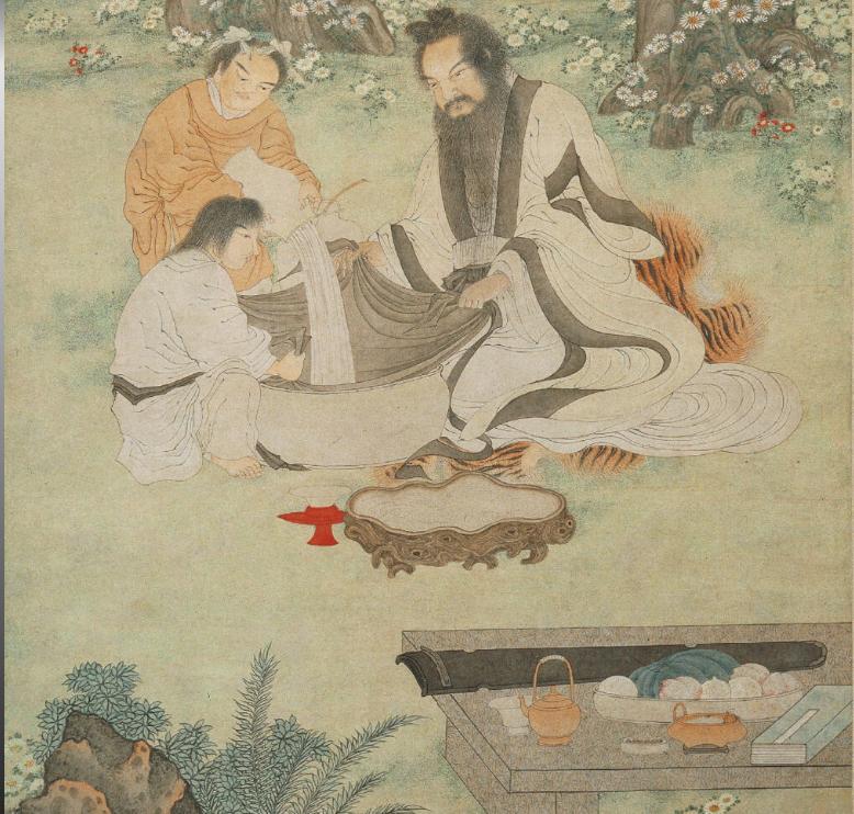 李白50岁隐居庐山写下的诗句,李白写诗九华山