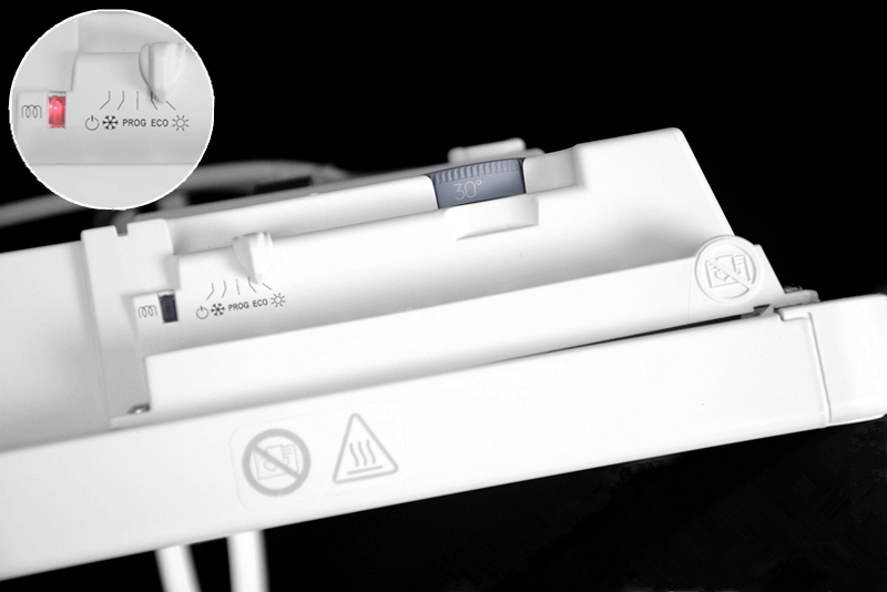 带火焰电暖风取暖器测评,变频电暖器全屋取暖神器2200w