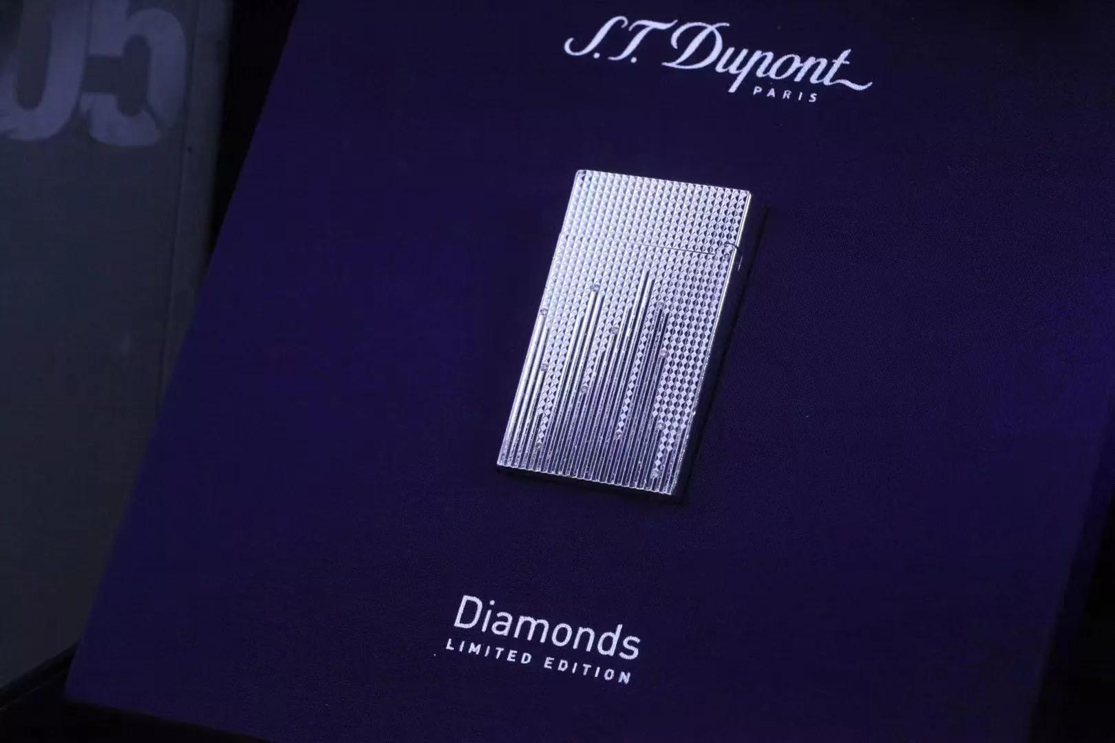 2005年都彭限量版打火机钻石雨滴DIAMONDDROPS