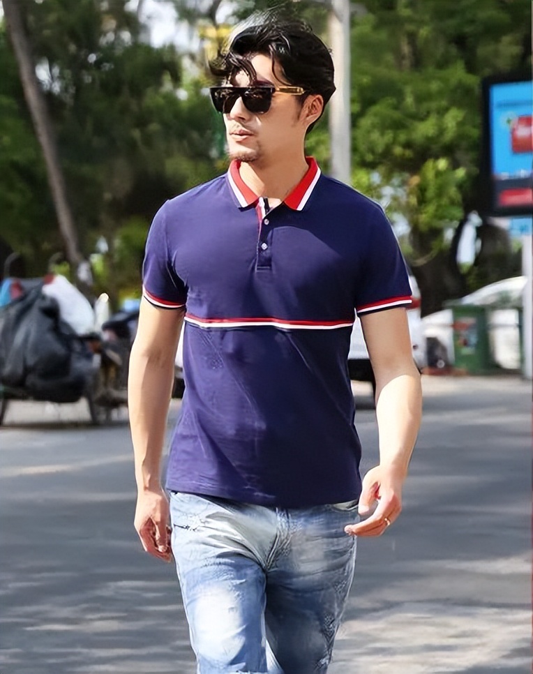 夏季男士polo衫短袖怎么搭配,夏季男士短袖polo衫搭配整套