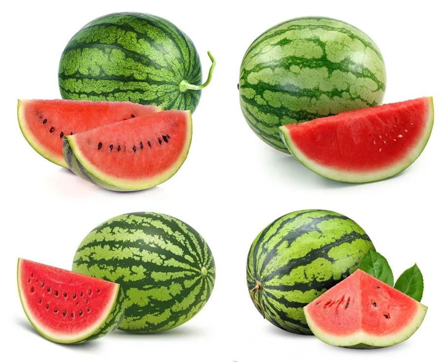 创意儿童画西瓜的画法,儿童画创意画夏天的西瓜和扇子