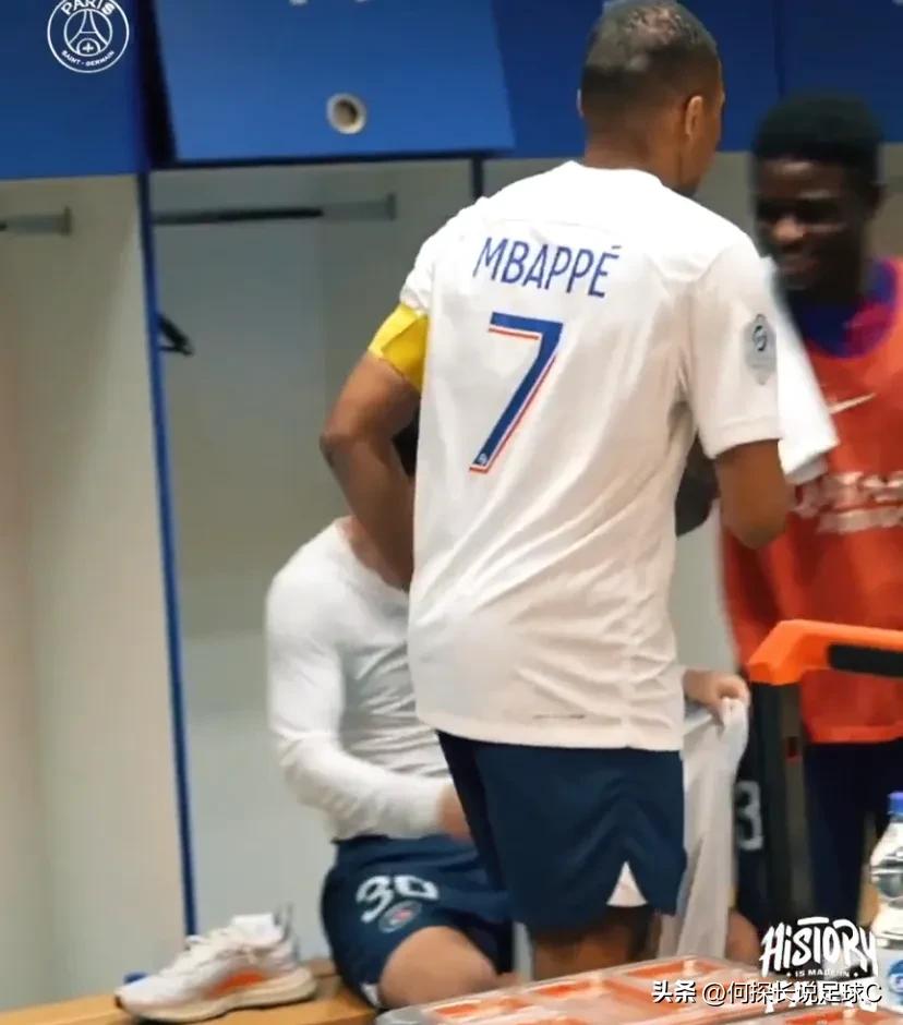 大巴黎下头做法,夺冠视频梅西0.3秒+没正脸,剪辑师不行去剪电线