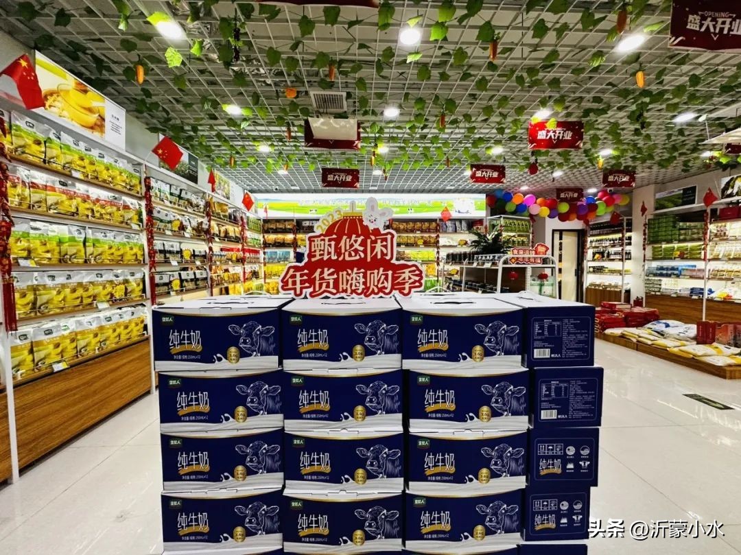 垦荒人临沂,年货节嗨购集市