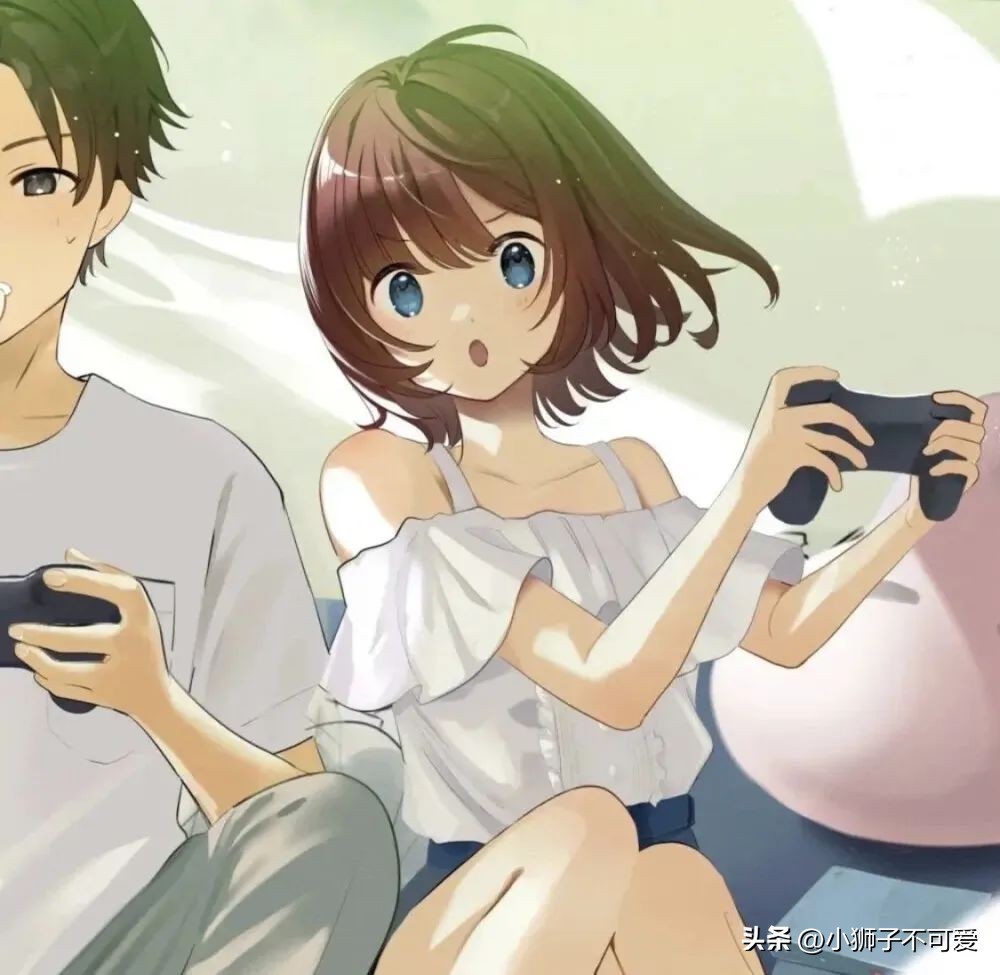 情侣动漫头像文案,微信情侣头像一男一女动漫情侣