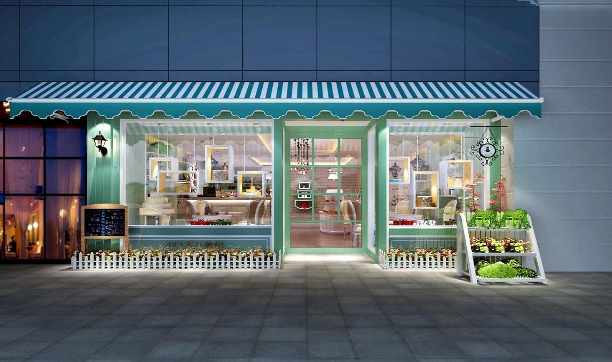 珠海蛋糕店装修设计-分享甜蜜传递幸福