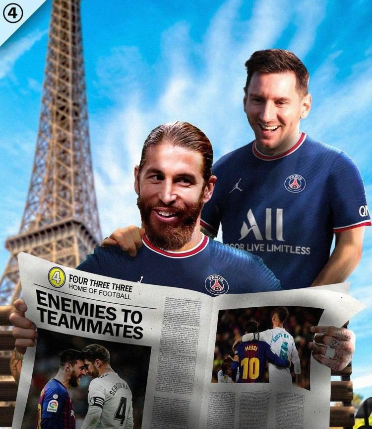 拉莫斯希望梅西加盟巴黎,拉莫斯或离开大巴黎