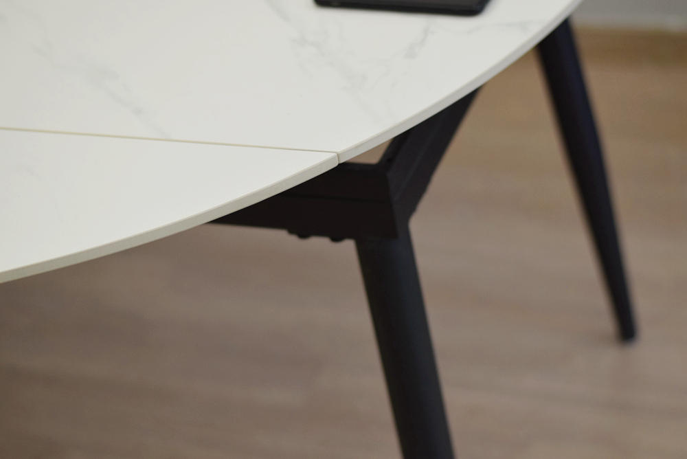 岩板伸缩折叠餐桌介绍,圆形岩板伸缩餐桌品牌推荐