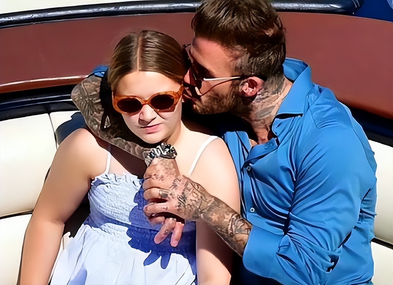 欧文一家跟贝克汉姆一家,凯里欧文两个女儿