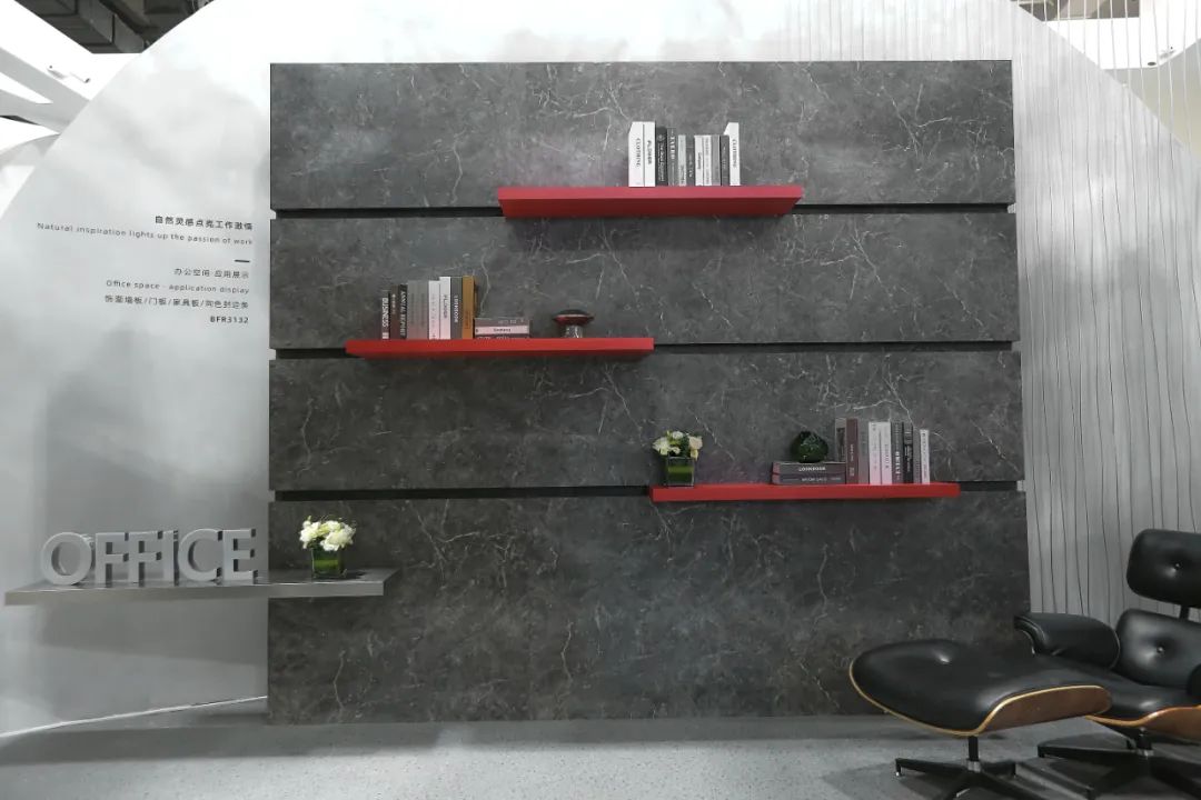 石纹高级感背景墙,轻奢爵士白石纹墙