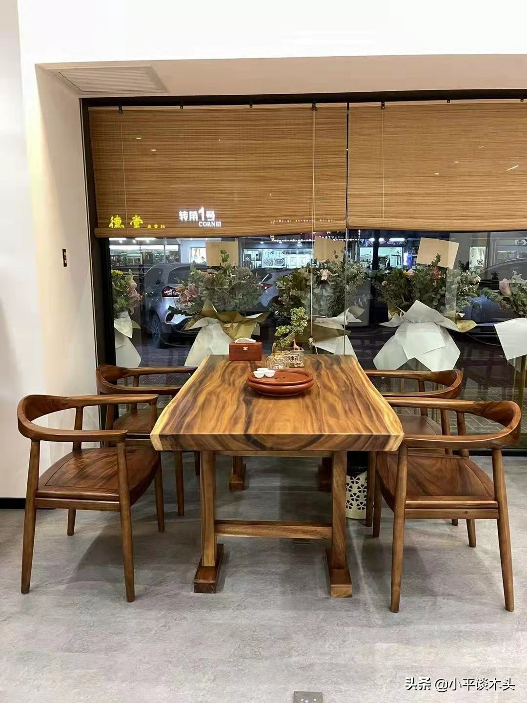 客厅大板桌多大尺寸合适,实木大板桌的选择