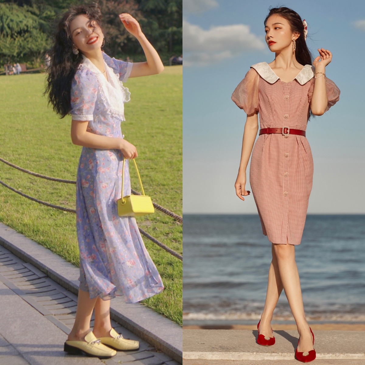 又到穿裙子的季节了夏季穿搭,今年流行穿这4种裙子