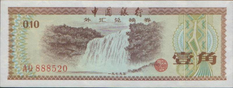 外汇兑换券图片,外汇兑换券能流通吗