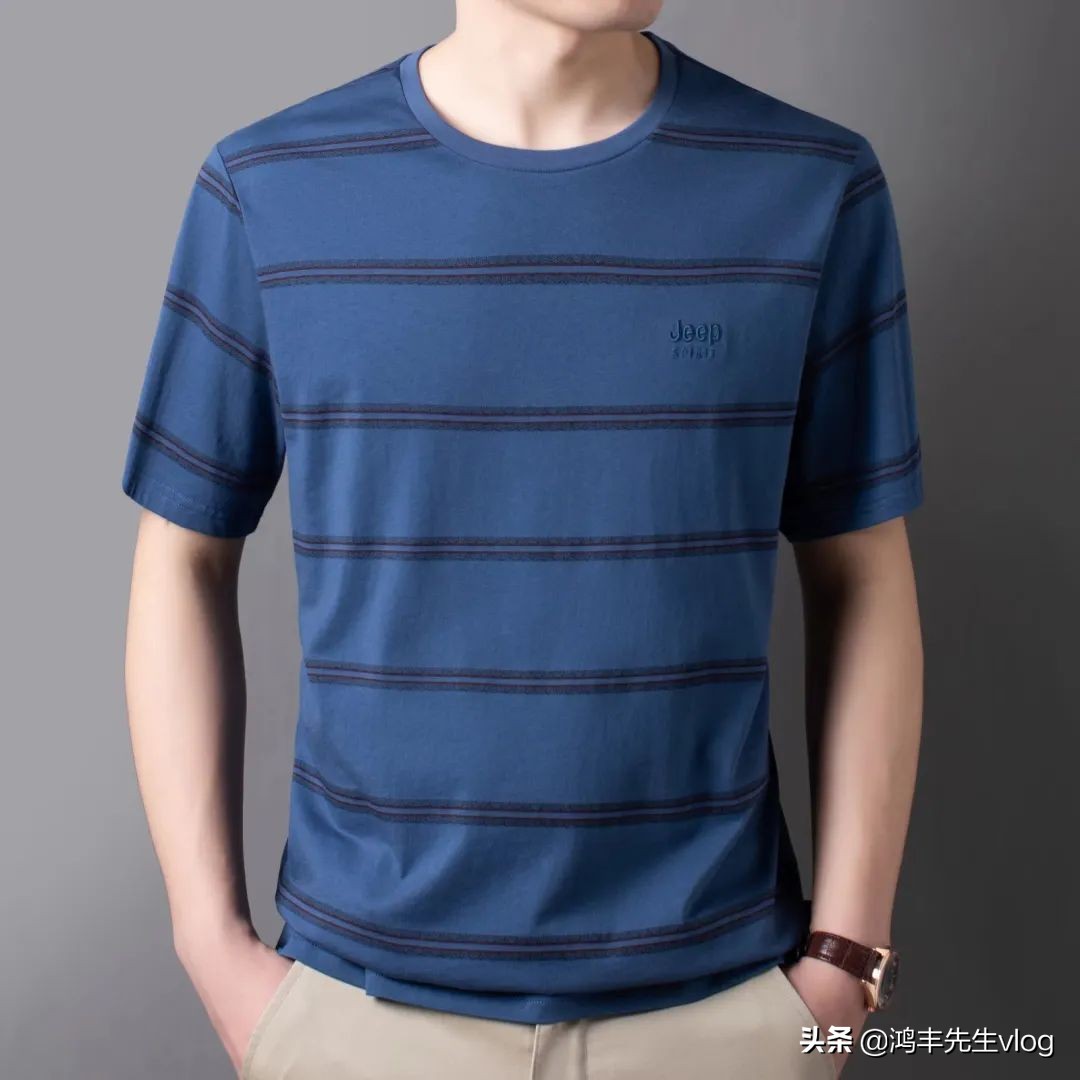 jeep短袖t恤专卖店男装翻领,jeep短袖t恤男纯棉官方正品