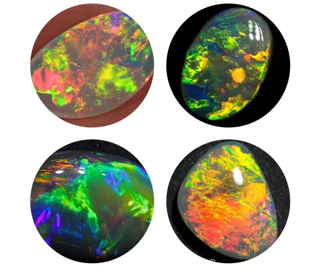 丰富多彩的欧泊,每一块欧泊演绎着完美的传说