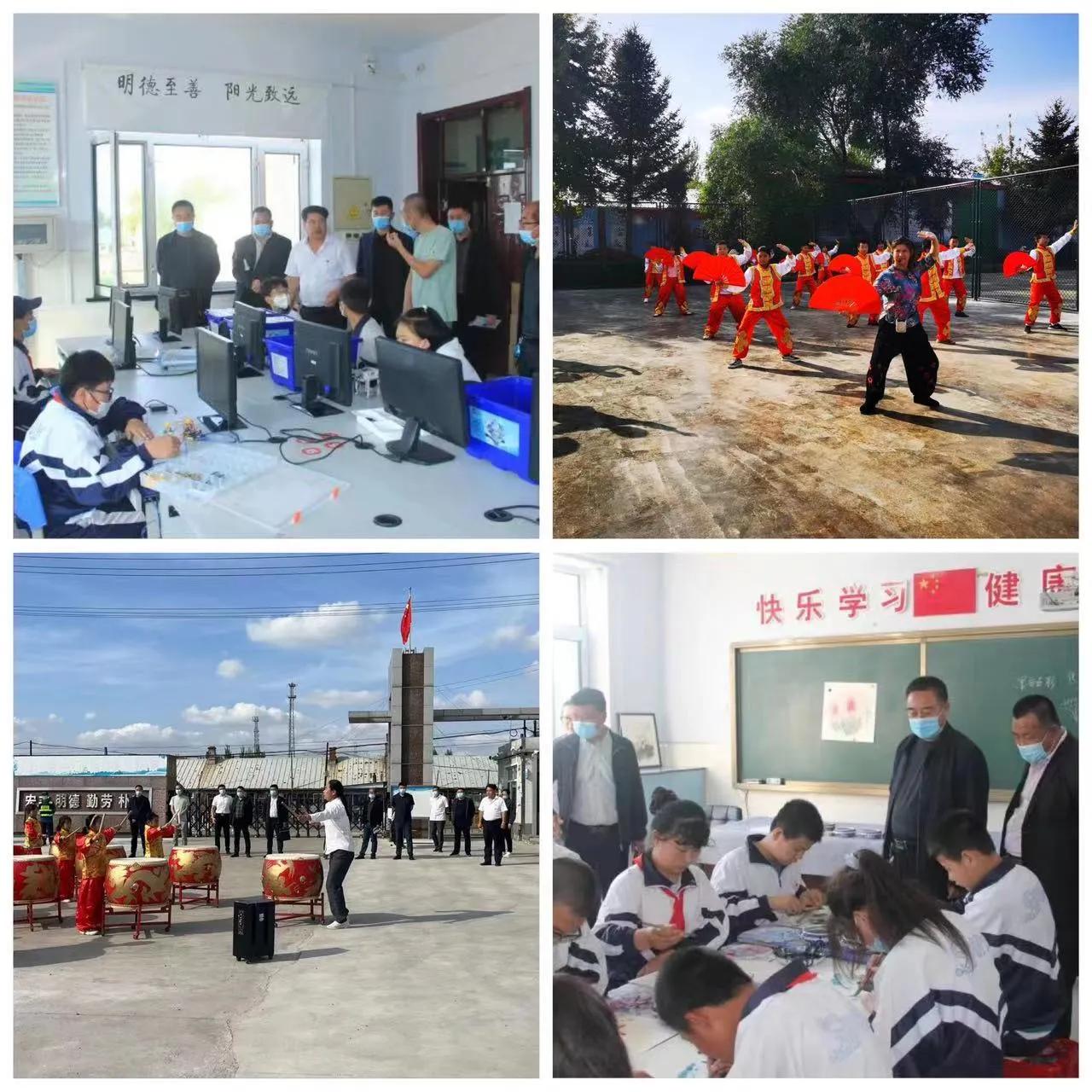 克东县乾丰镇中学喜迎二十大双减成果-学生社团展示