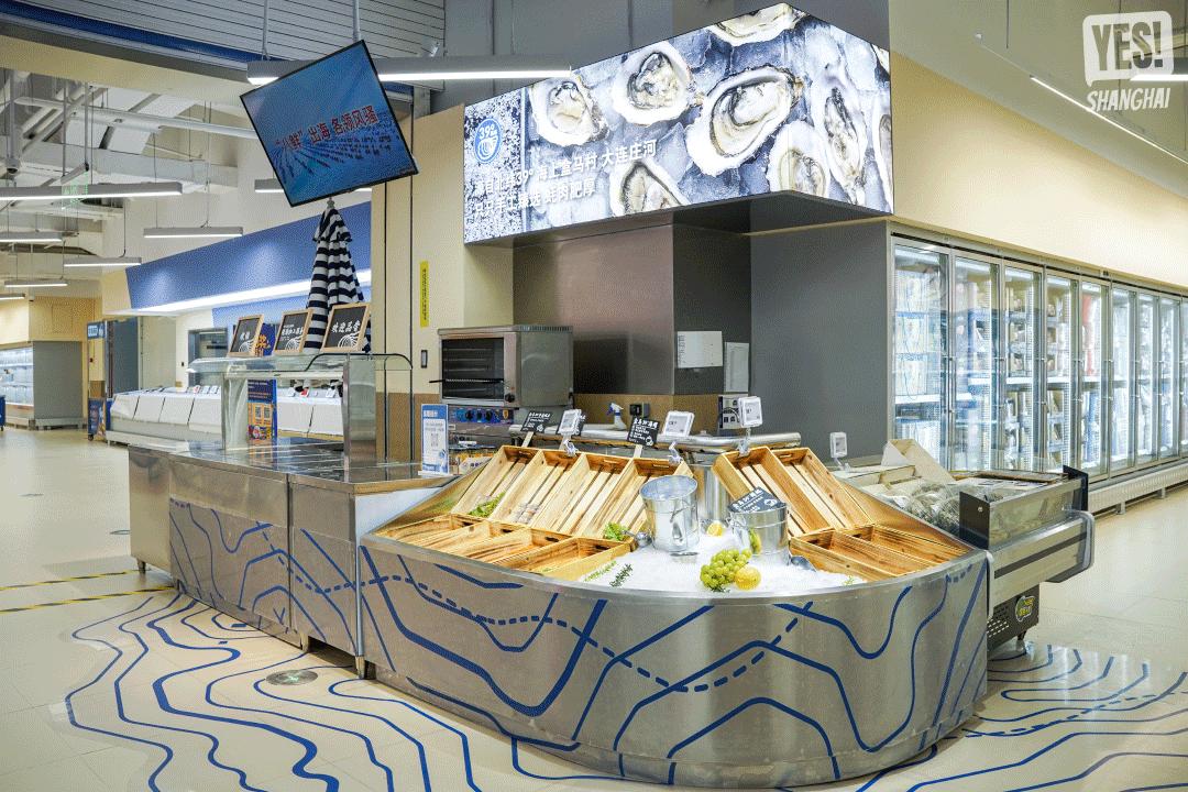 浦东盒马x会员店跨境店,上海第二家盒马x会员店