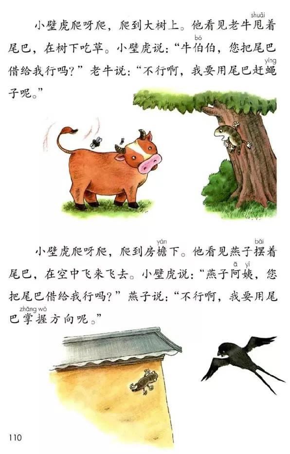 人教版小学语文一年级下册课本（电子版）寒假预习，快收藏