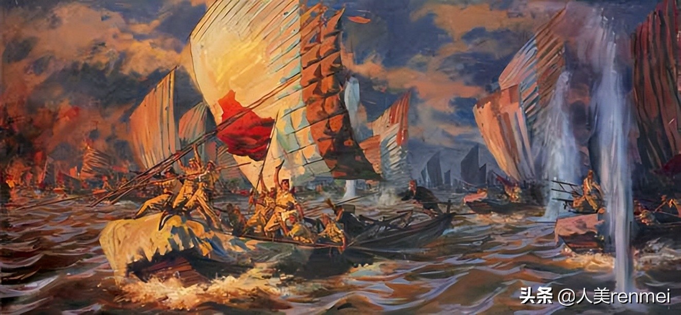 中国风油画装饰画组合,数字油画中国风中国红