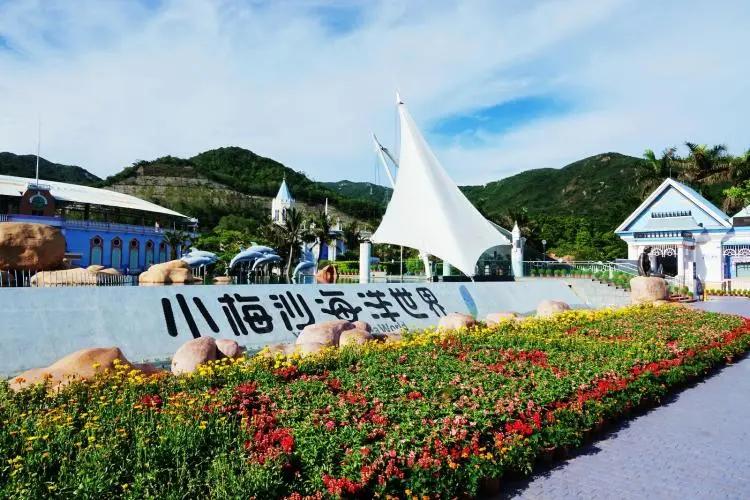 深圳小梅沙和海洋世界,深圳小梅沙海洋世界10年前