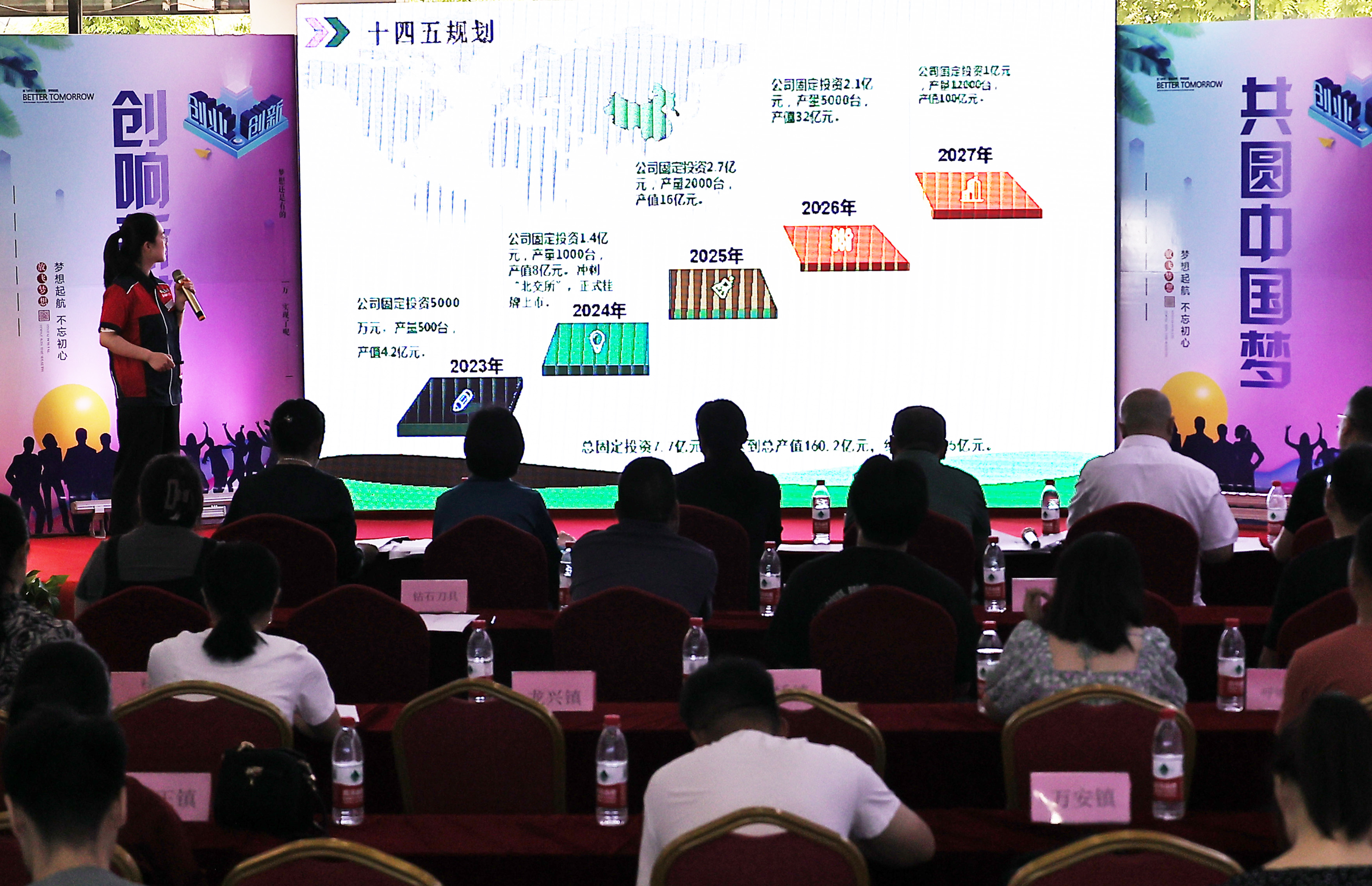 #运城头条#新绛：山西省第十届星火项目创业大赛选拔赛放飞强国梦