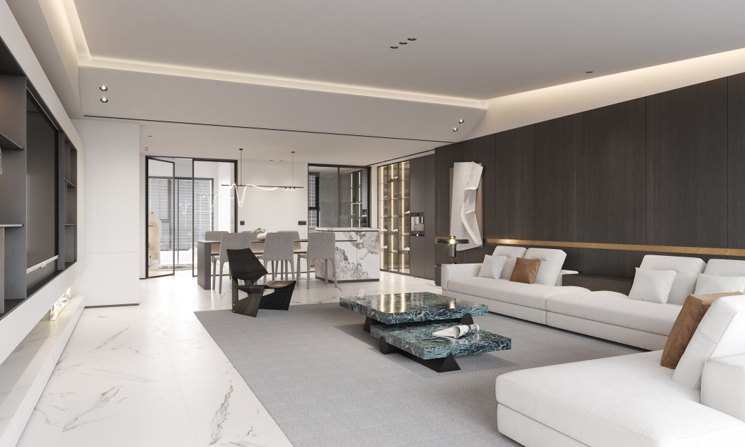 客厅不装电视柜效果图大全,客厅没装电视柜也要装什么好看