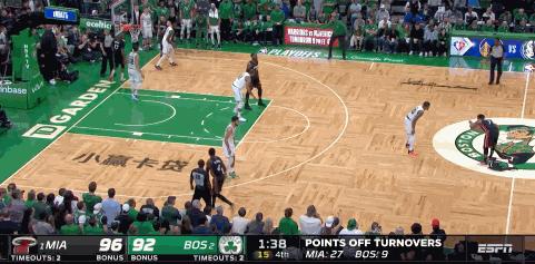 绿军关键战术,东决热火2-0绿军赛后主教练