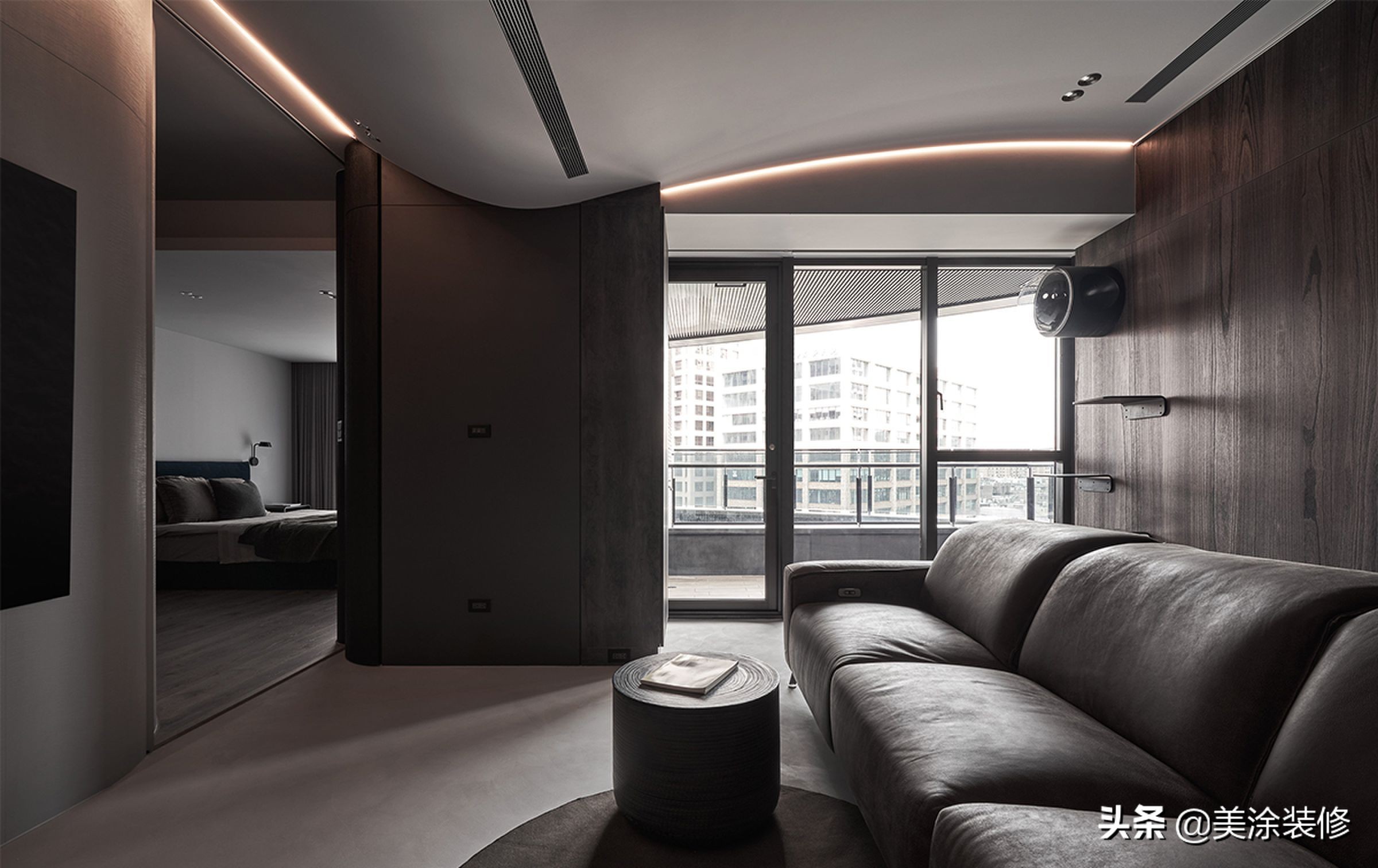 墨韵流光，余波荡漾！114㎡温朴灰调生活