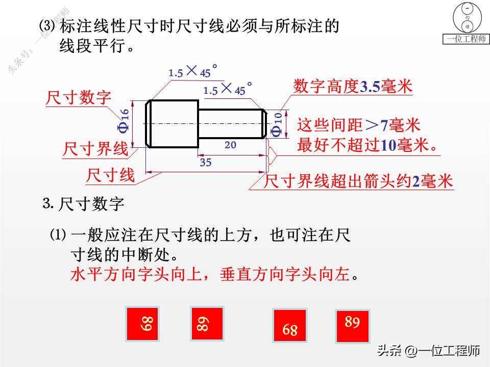 塑料零件图一般标注哪些尺寸,尺寸标注基准选择