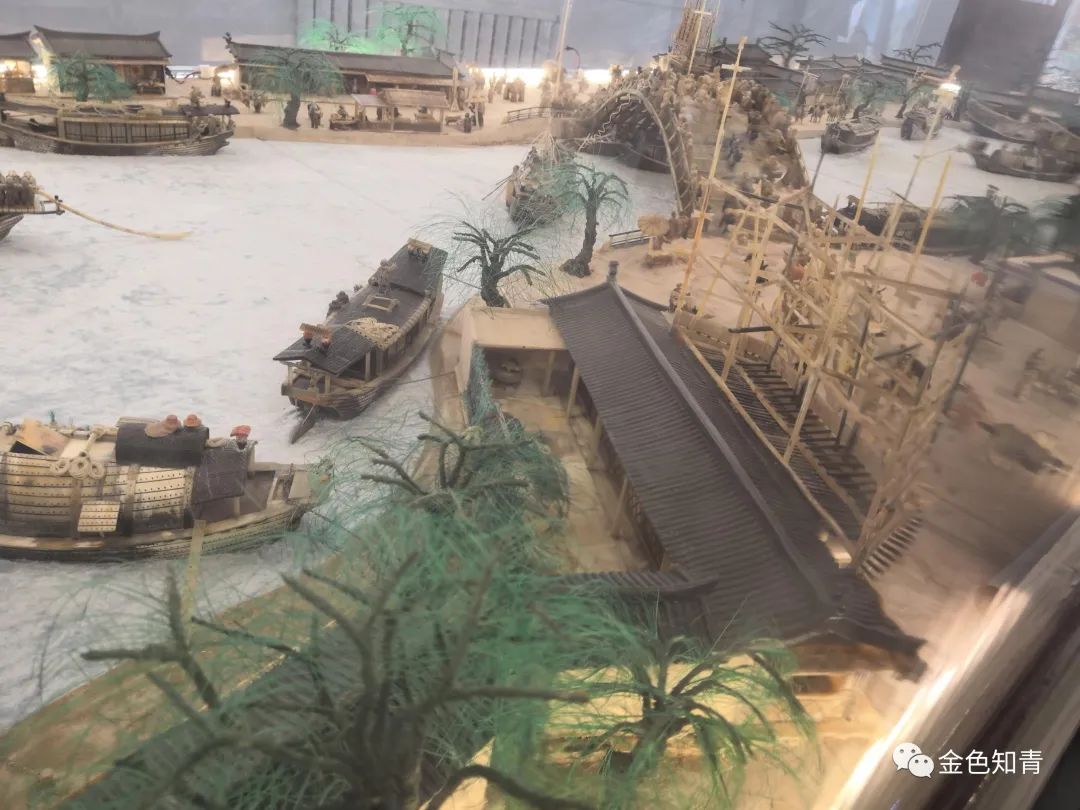 用馒头做一幅清明上河图,清明上河图用石材