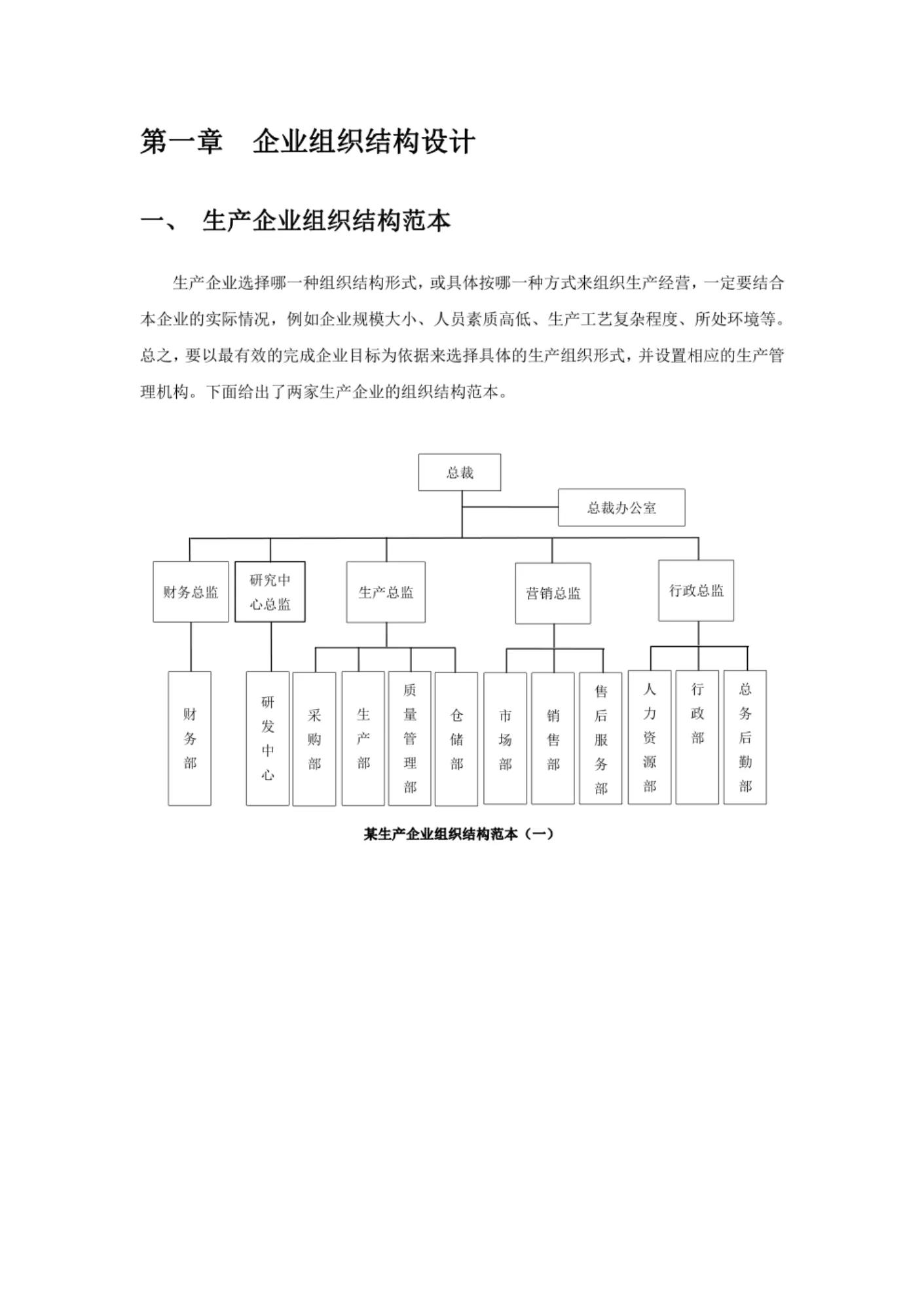 公司机构设置及定岗定编方案,纯纯的干货是什么意思