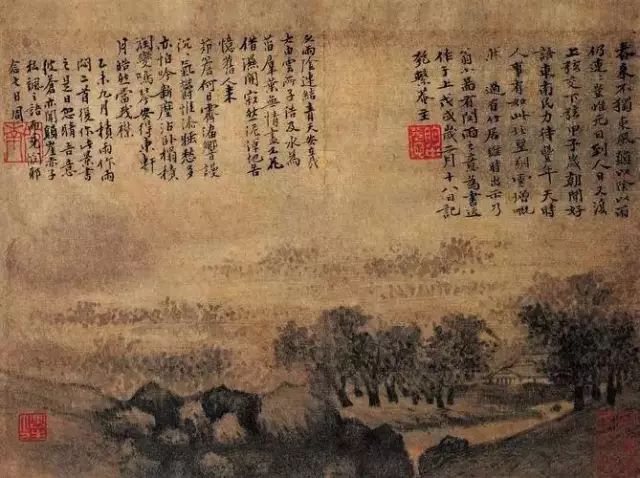 明清高清山水作品欣赏,明代山水名画图片欣赏