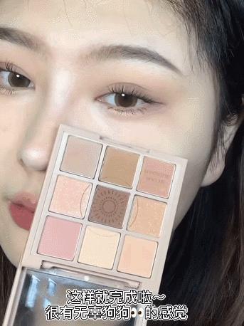 初秋氛围感枫糖棕色系妆容,秋冬焦糖暖栗妆