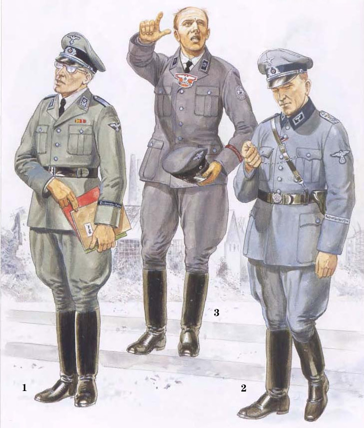 二战德国警察图册,二战德国部队图册大全