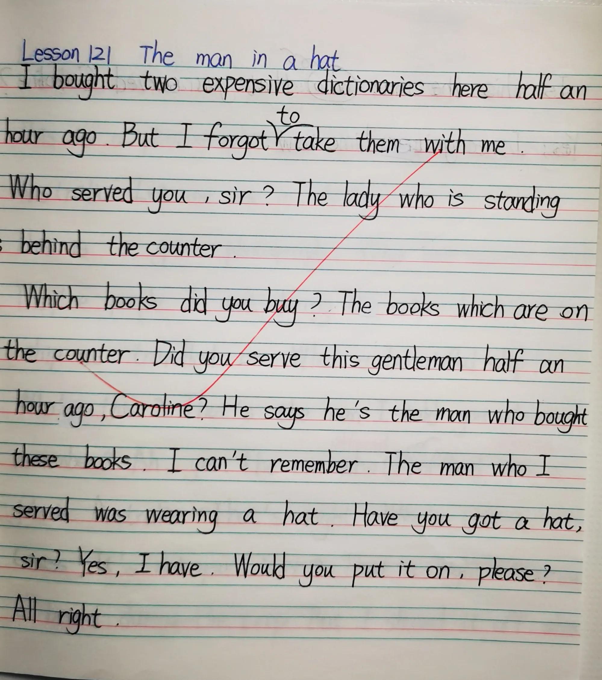 新概念英语第一册第121课,新概念英语第一册第121课文朗读