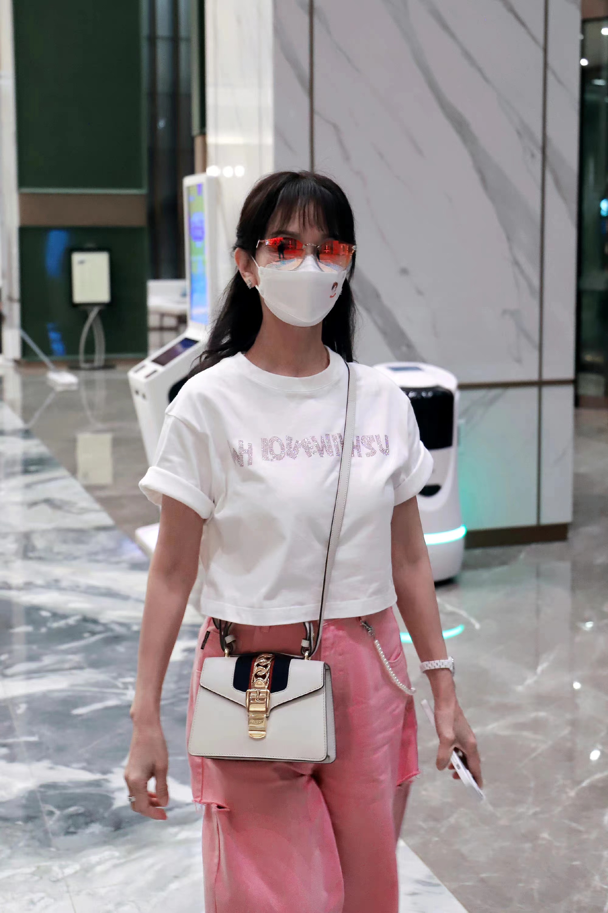 赵雅芝毛呢阔腿裤,赵雅芝同款阔腿裤