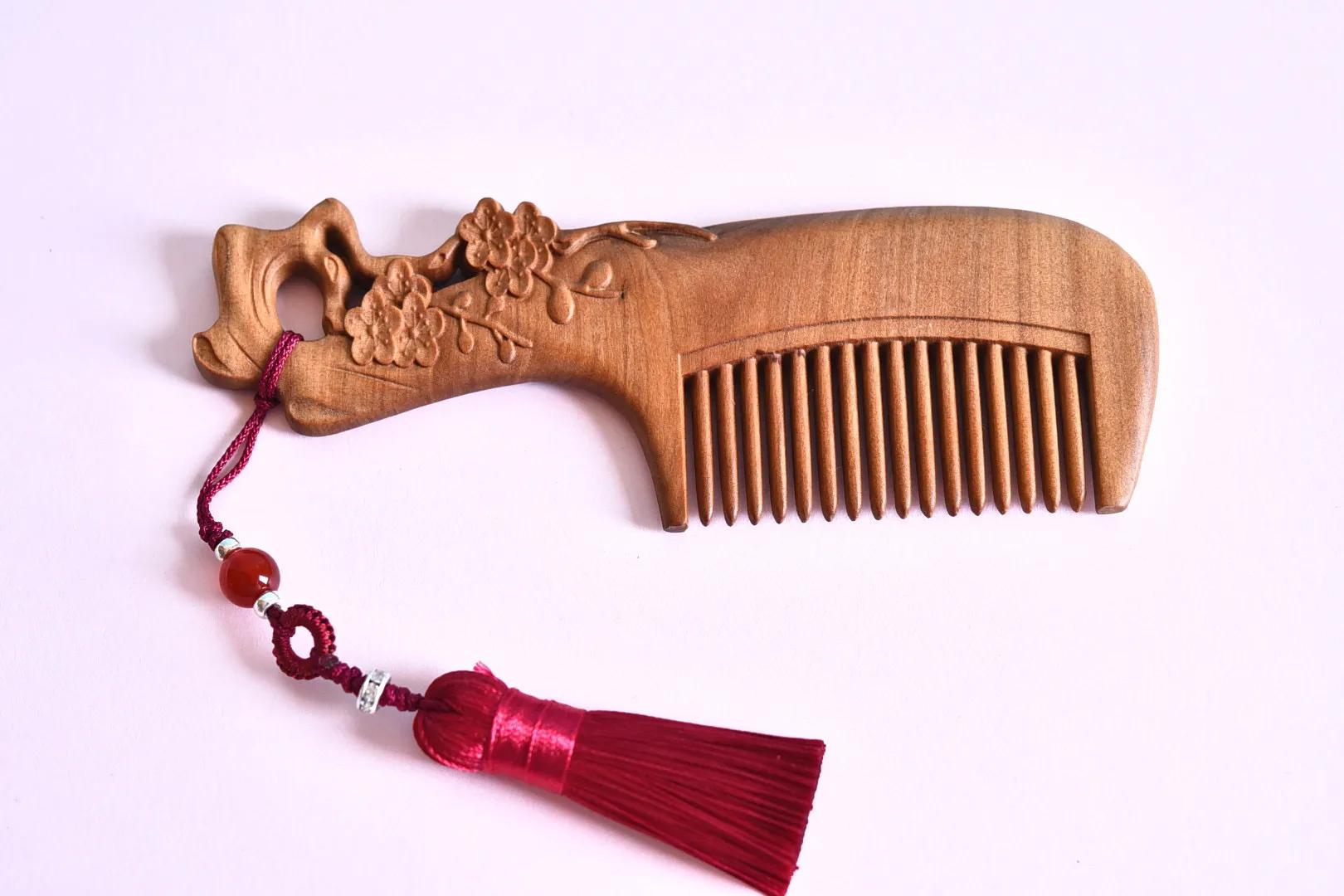印度老山檀香美人梳,印度老山檀香按摩梳