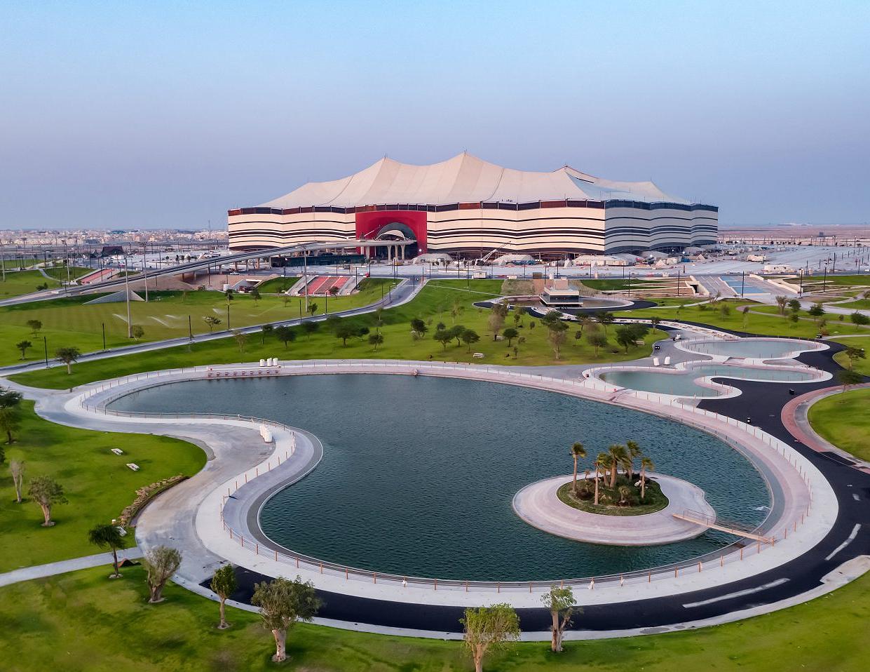 卡塔尔世界杯主体育场照片,卡塔尔世界杯地标建筑