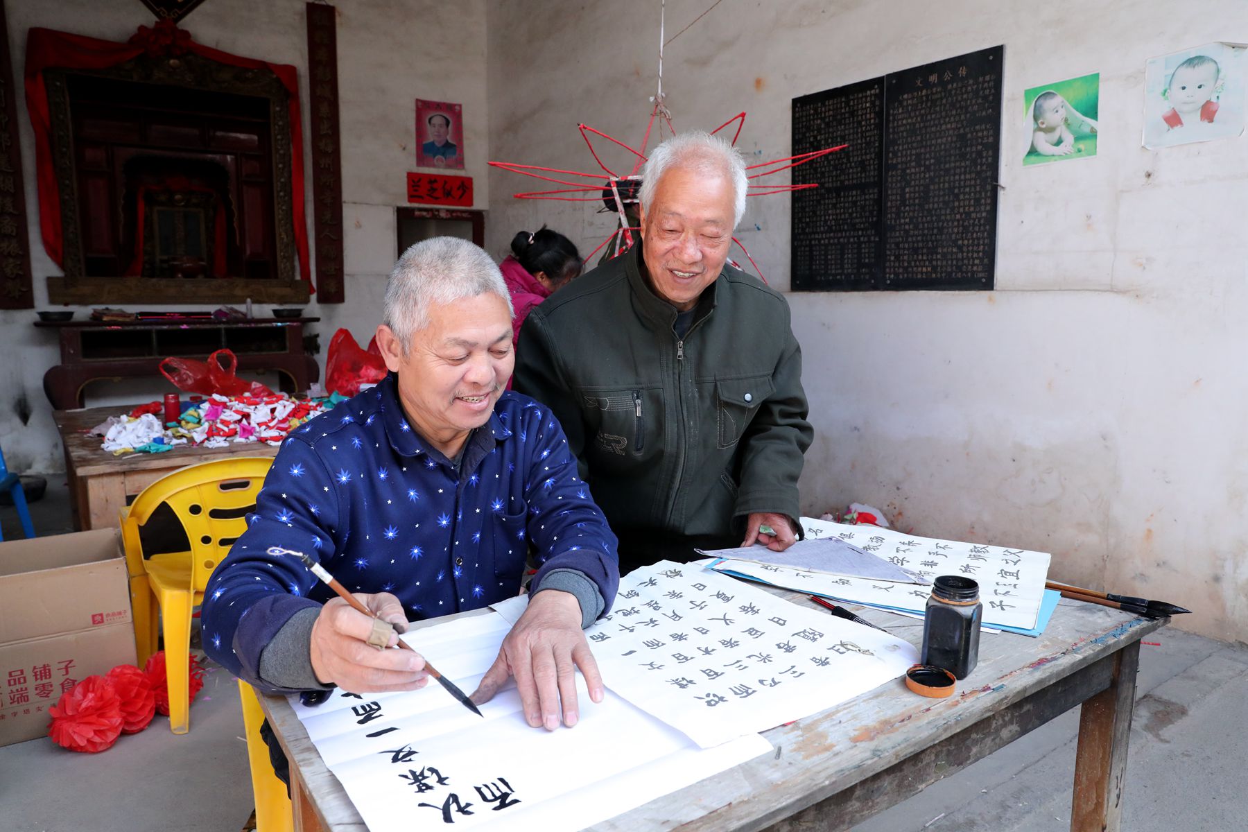 灯装完的效果,灯装好了装什么