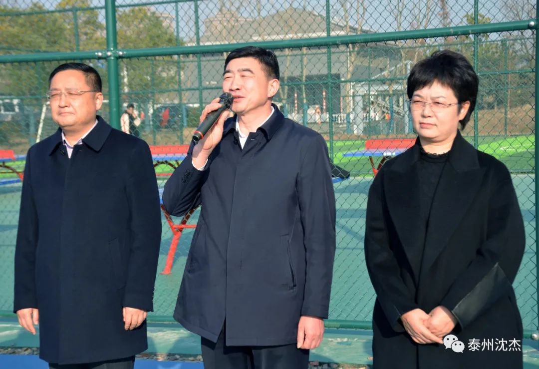 泰州新高桥体育公园成为市民健身好去处