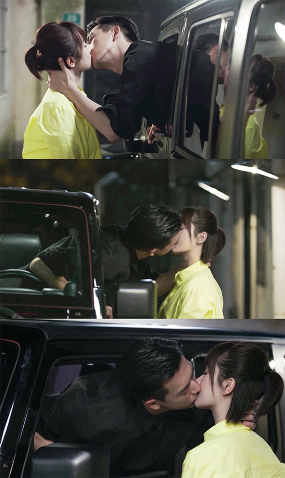 成毅袁冰妍电视剧吻戏片段,成毅袁冰妍小竹林吻戏花絮