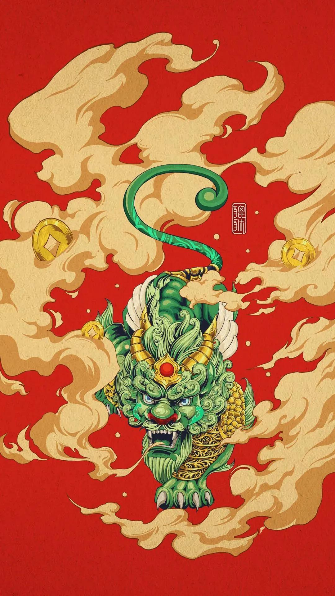 貔貅高清壁纸手机超清全面屏,十大顶级纯黑高清壁纸貔貅