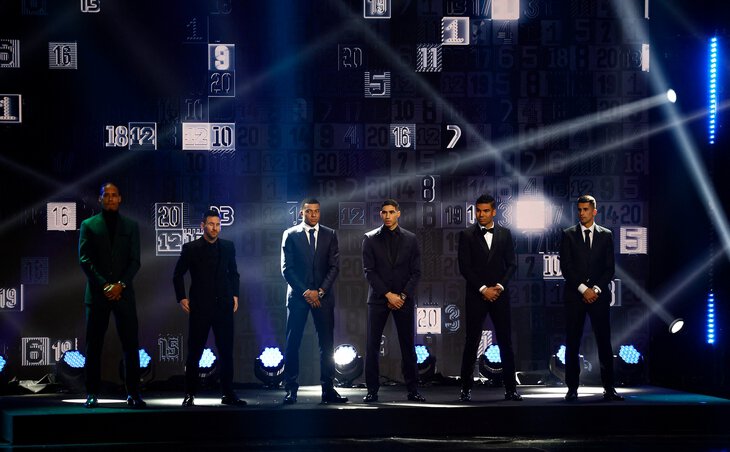 黑酷梅西，粉红摩根，国际足联颁奖典礼上的足坛时尚圈