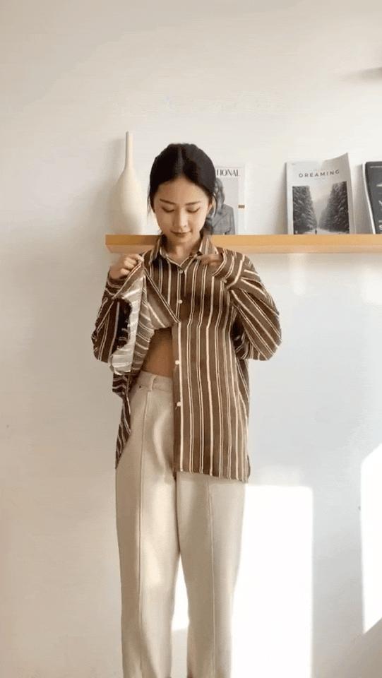 153cm的“衬衫狂魔”，一刷就被吸引住了