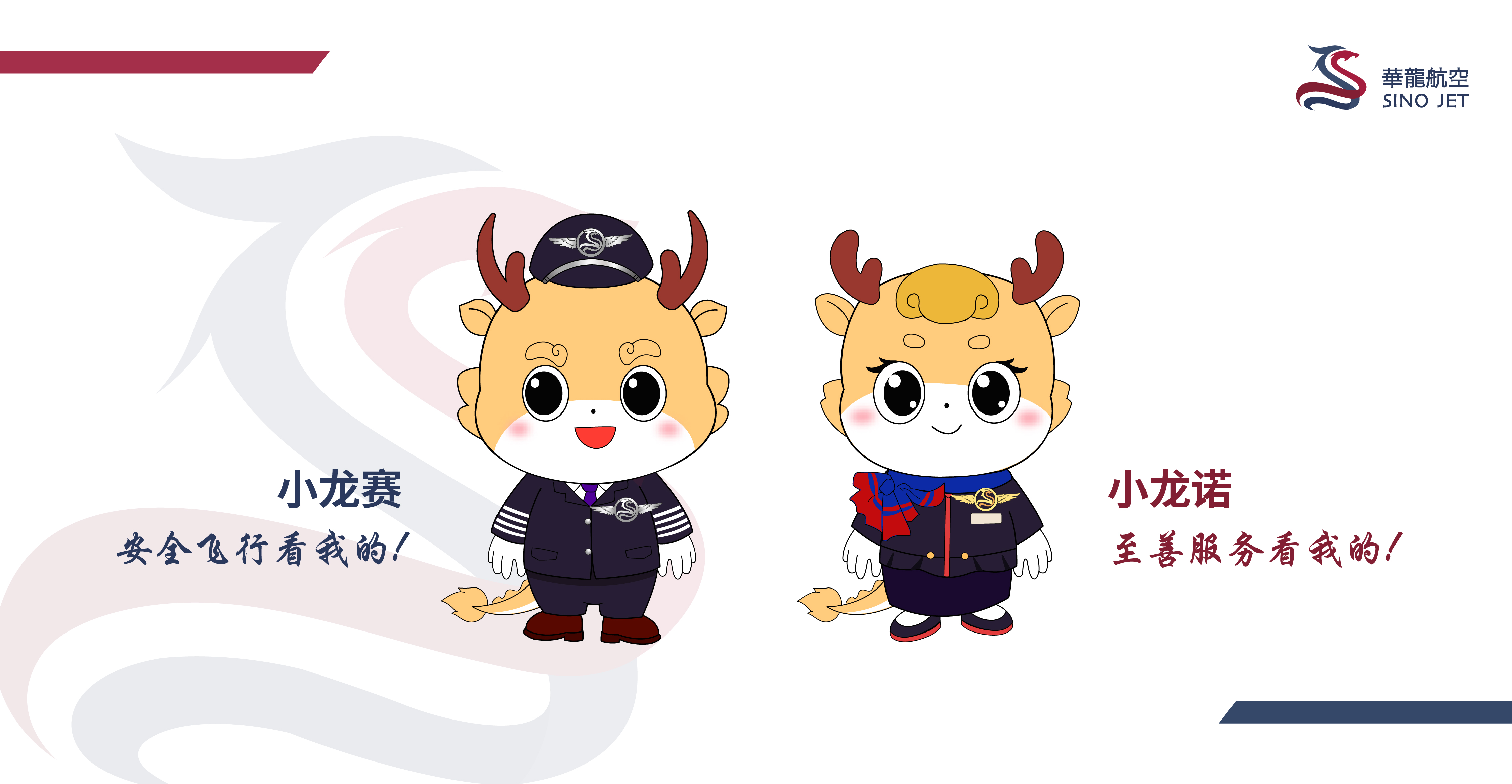 华龙吉祥物,华龙航空代码