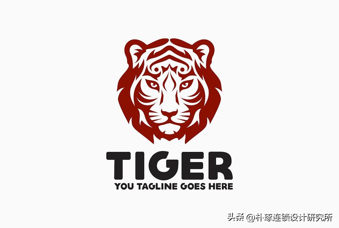 免费老虎标志logo设计欣赏,虎元素logo图片