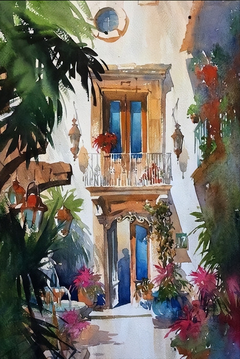 18世纪英国画家托马斯·格尔丁水彩画中的建筑表现研究