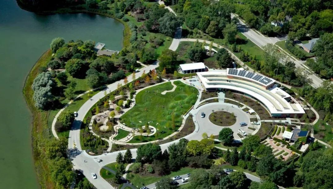 大学校园绿化设计,现代校园绿化规划设计