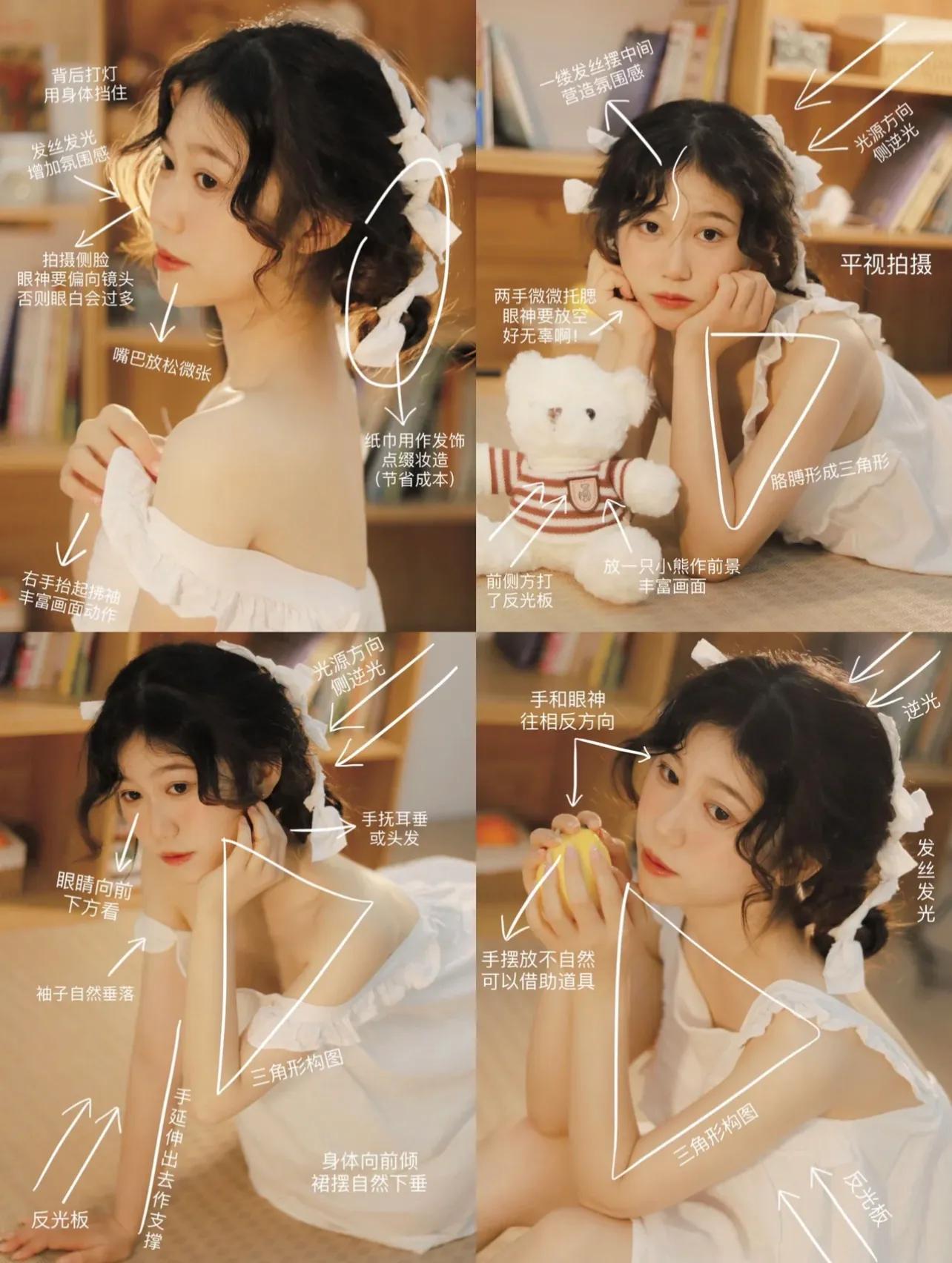 纯欲少女风写真,纯欲氛围感写真