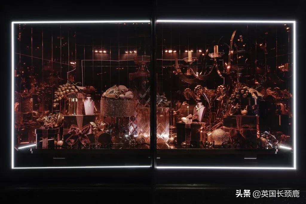 伦敦圣诞橱窗,2021年英国圣诞